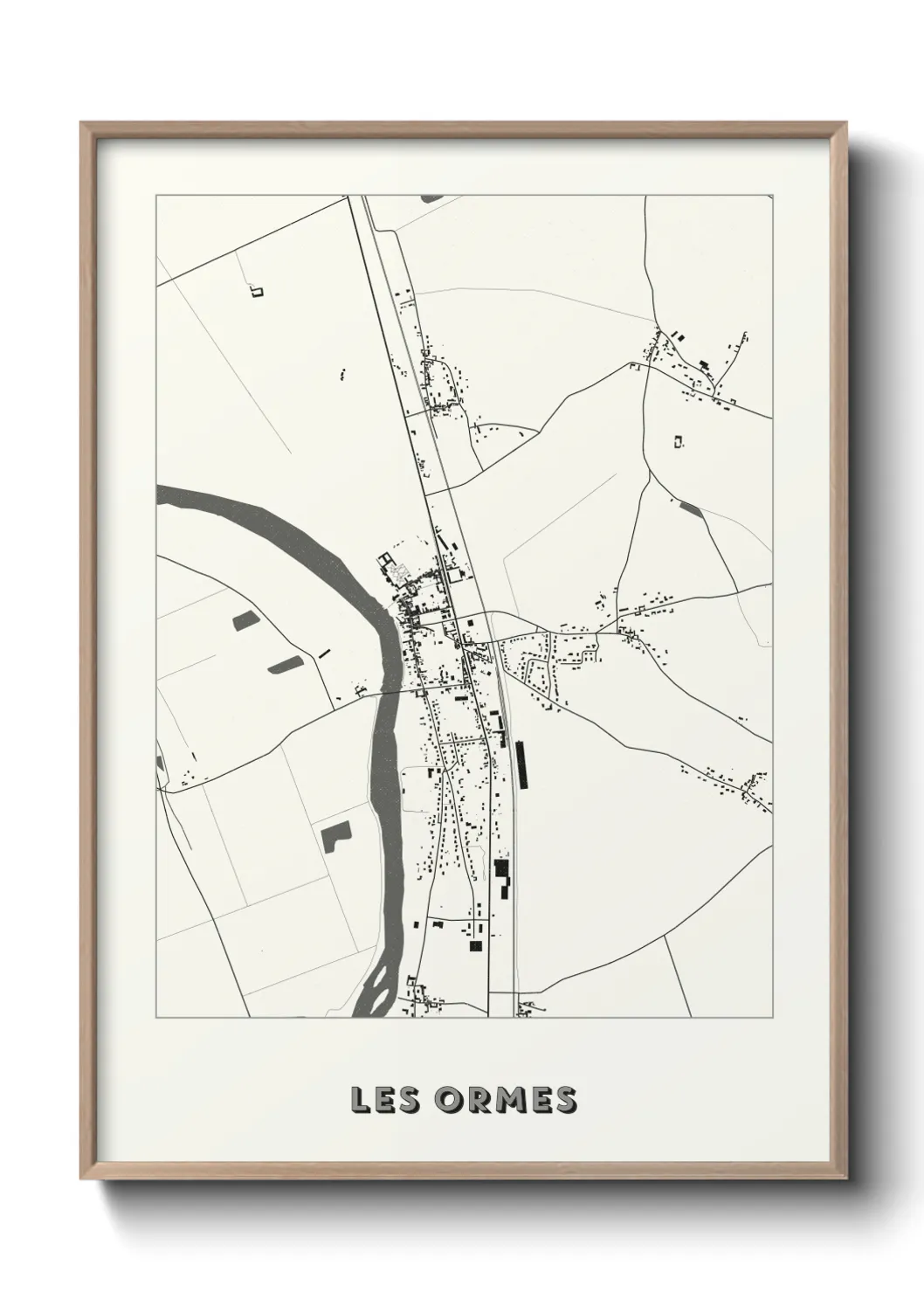 Un poster carteLes Ormes