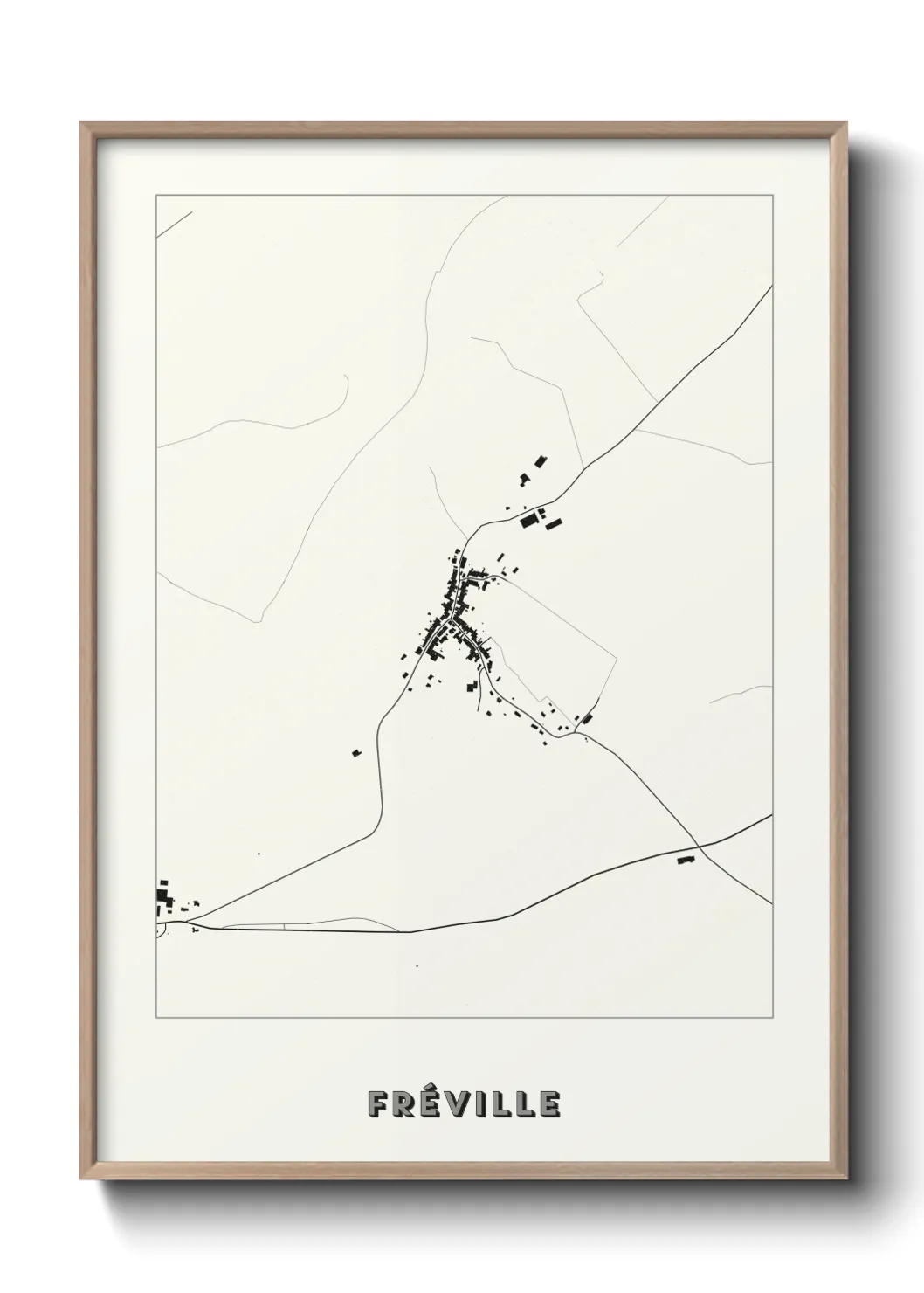 Un poster carteFréville