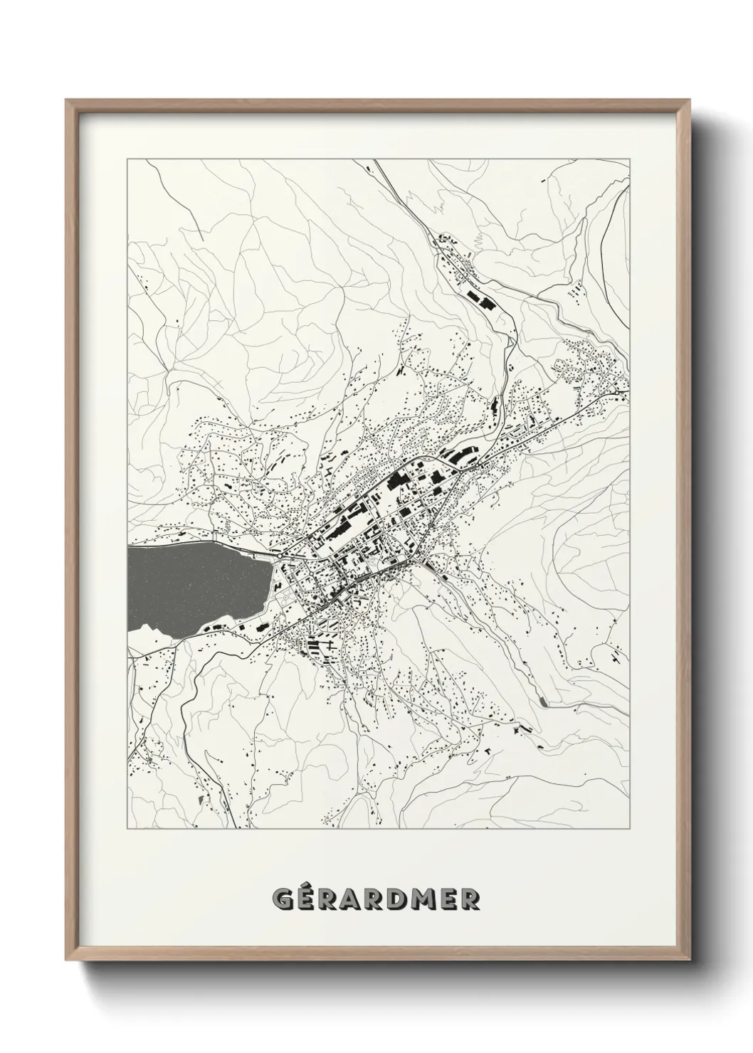 Un poster carteGérardmer