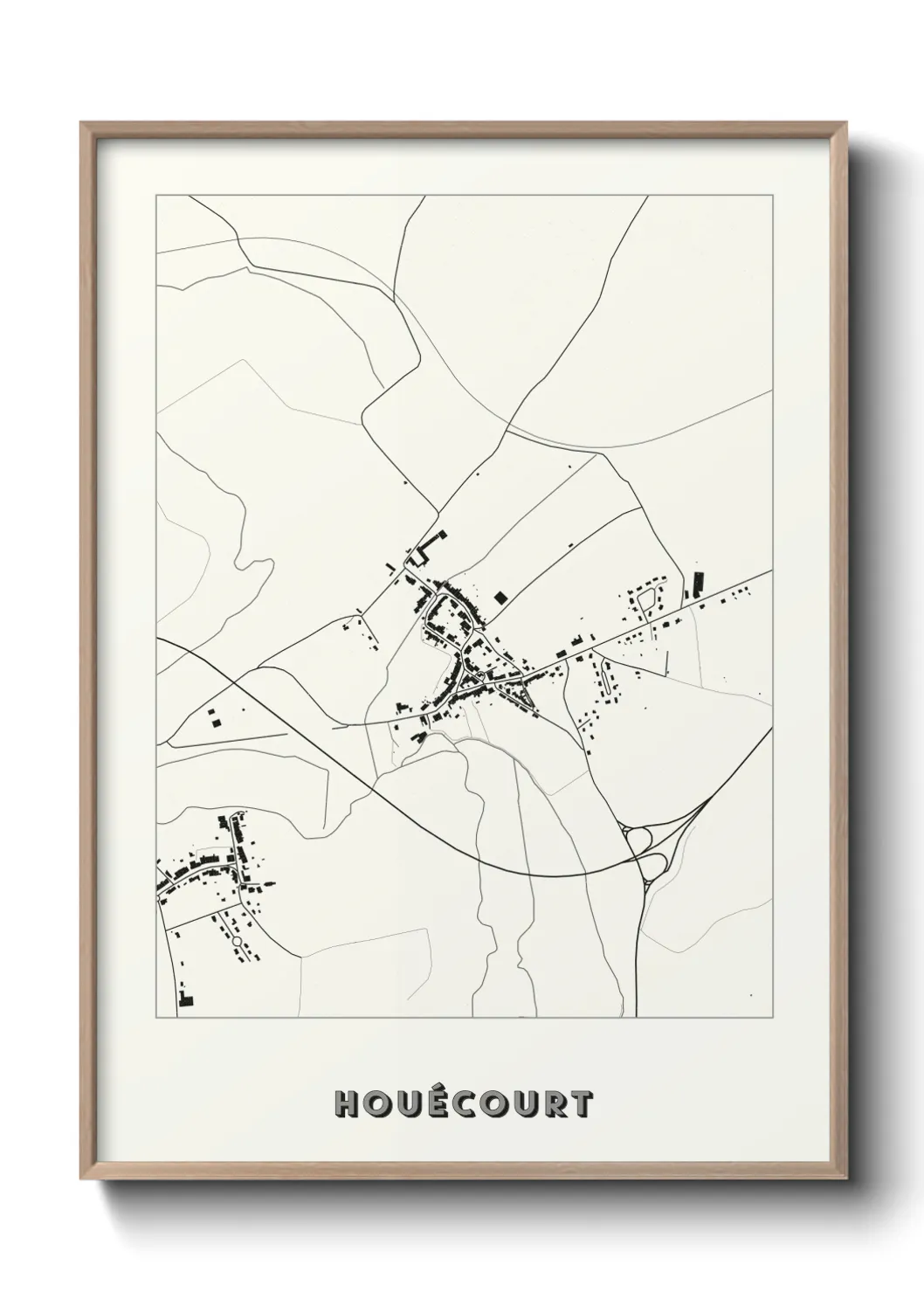 Un poster carteHouécourt