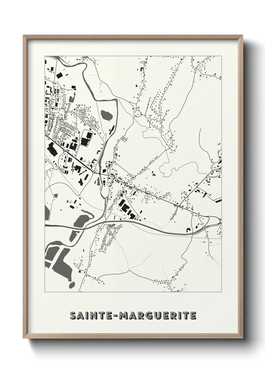 Un poster carteSainte-Marguerite