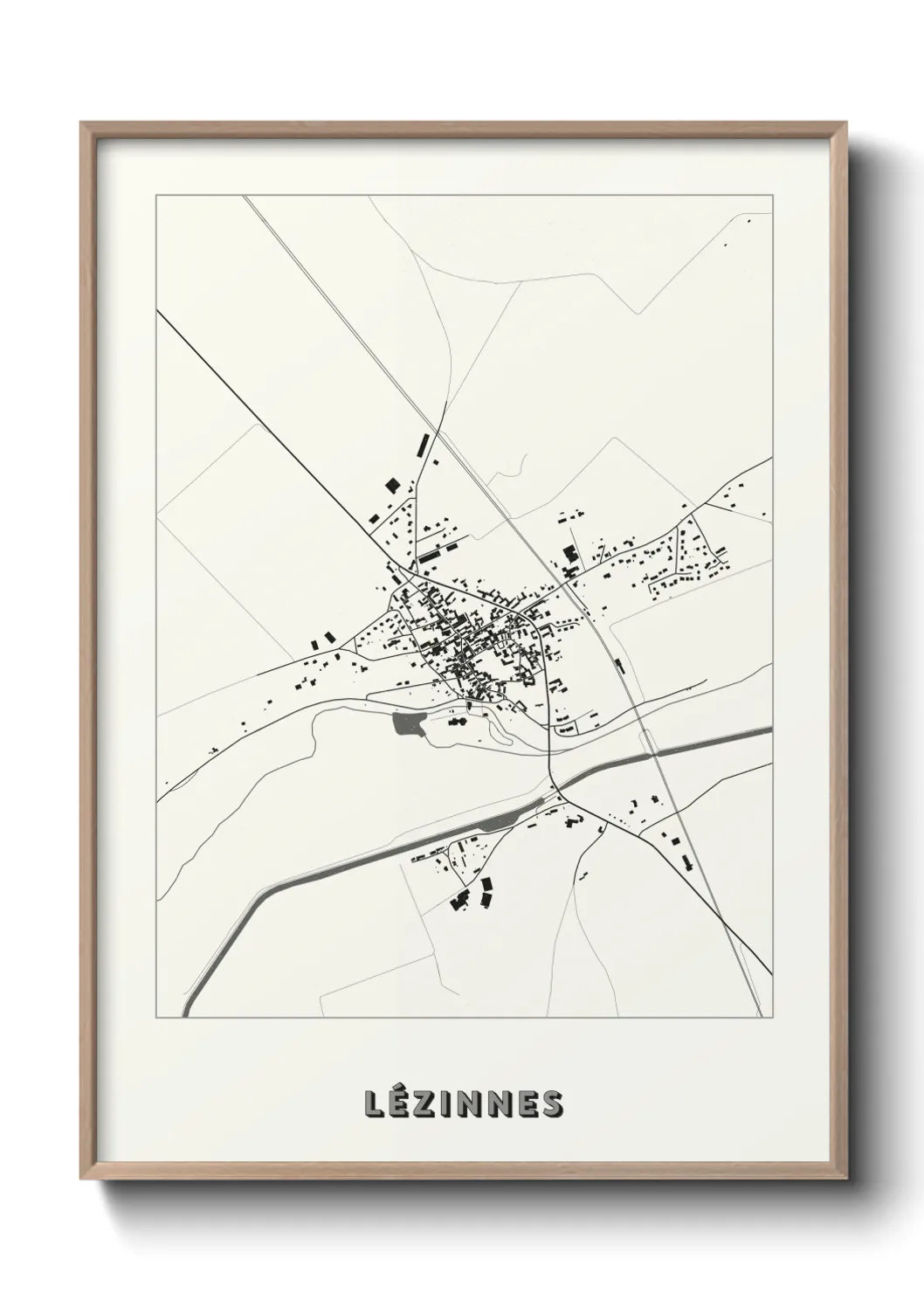 Un poster carteLézinnes