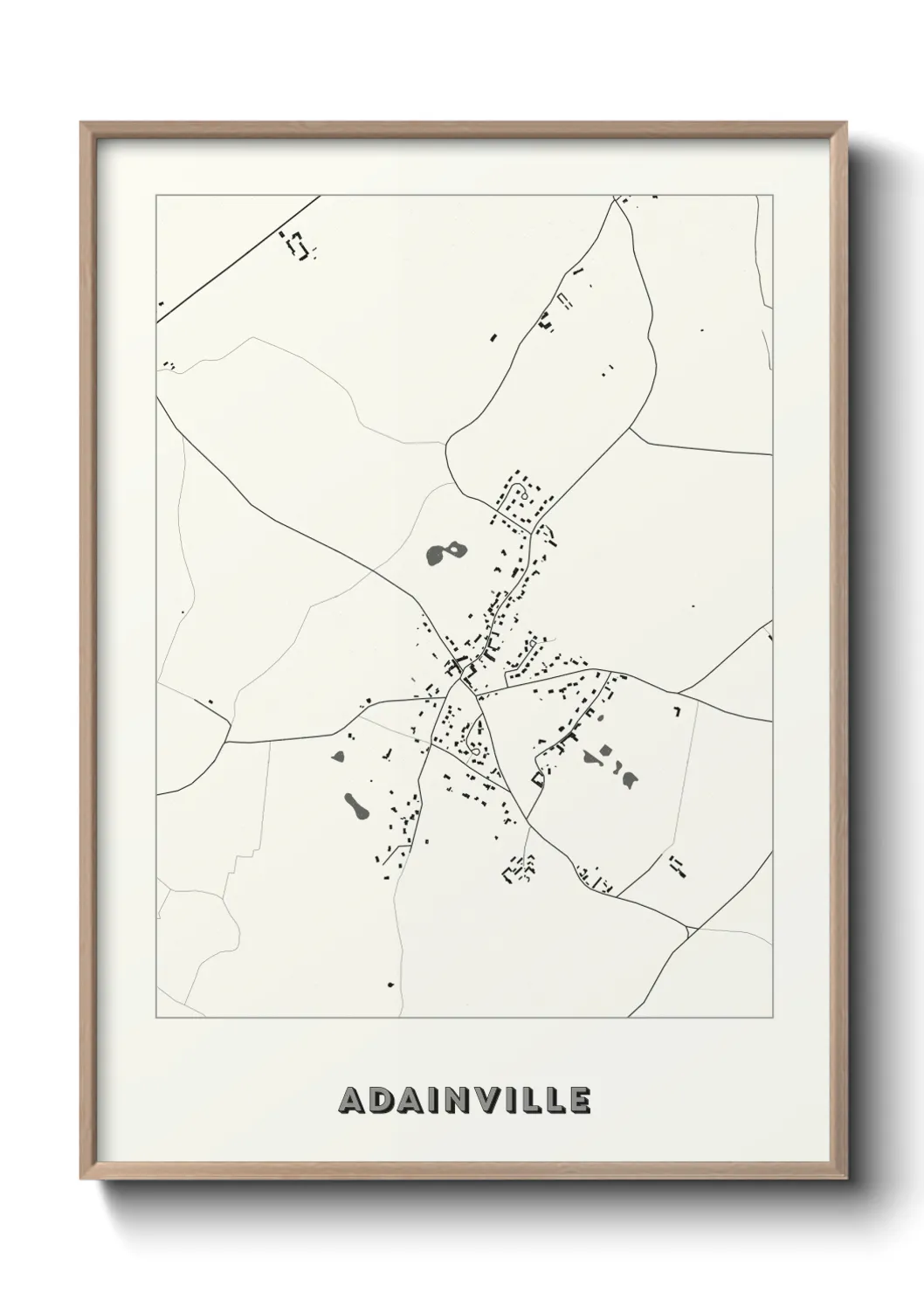 Un poster carteAdainville