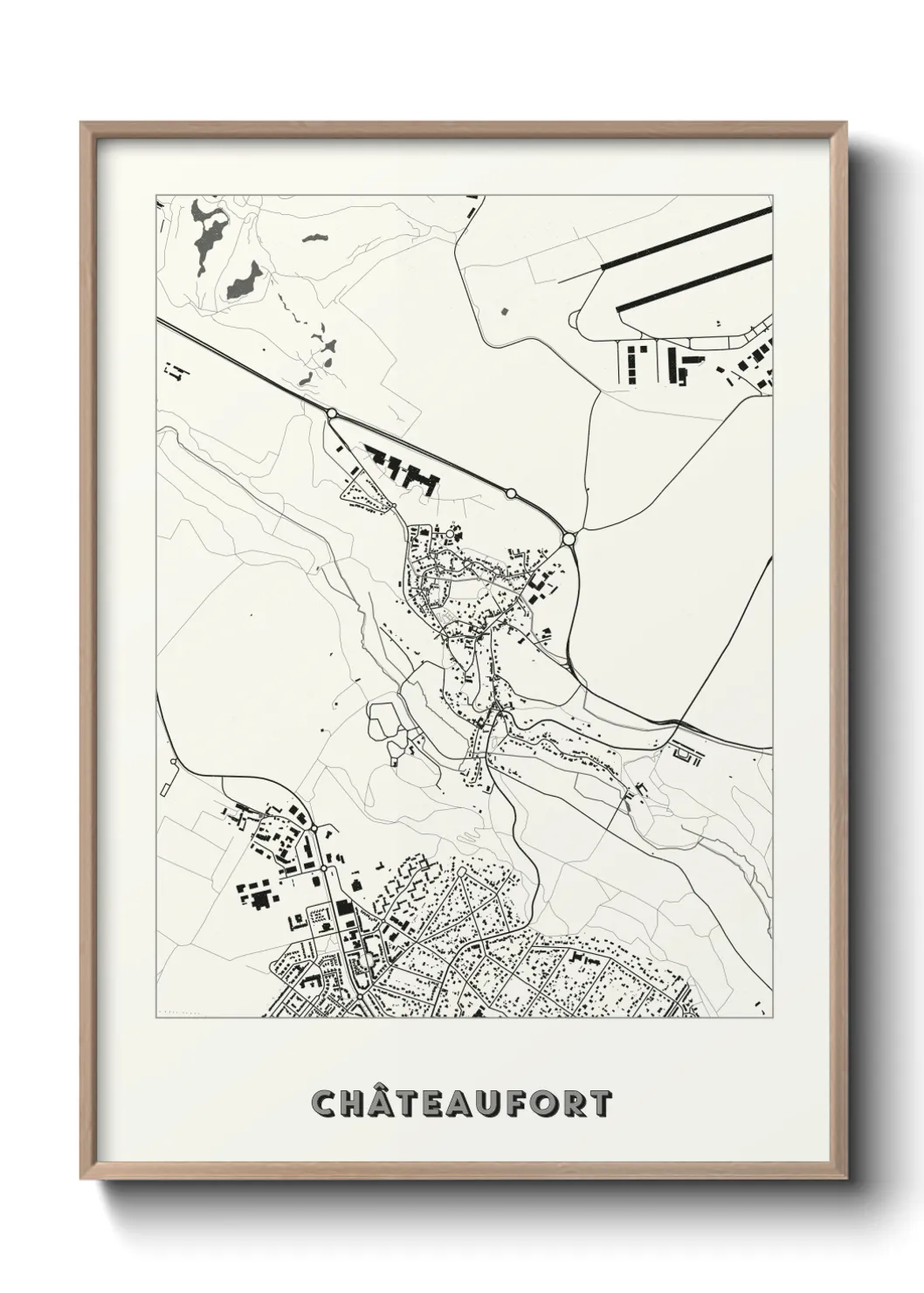 Un poster carteChâteaufort